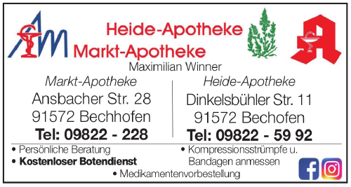 Logo des Unternehmens Markt Apotheke/Heide Apotheke