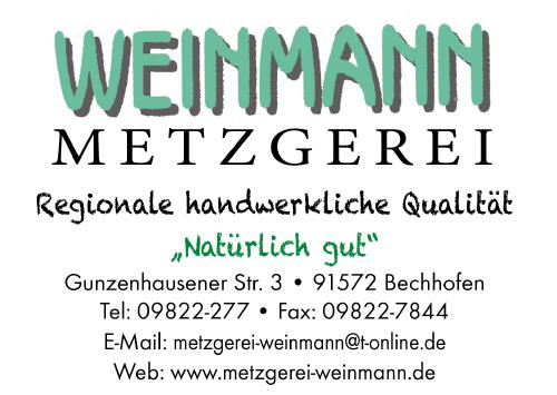 Logo des Unternehmens Metzgerei Weinmann